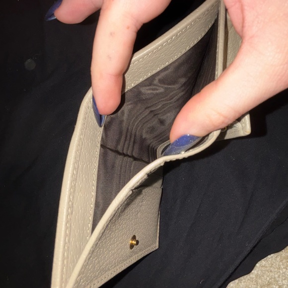 Authentic GUCCI Horsebit 1955 Leather-Trimmed Canvas Wallet (with box) - Picture 5 of 6